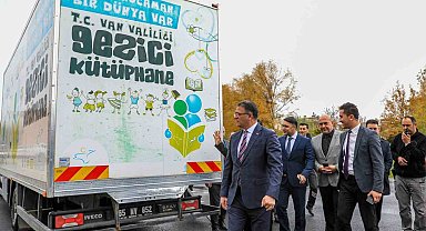 Van'da 'Gezici Kütüphane' hizmetlerine başladı