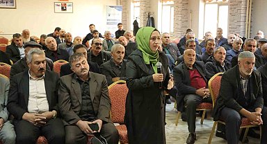 VEDAŞ heyeti muhtarlarla bir araya geldi