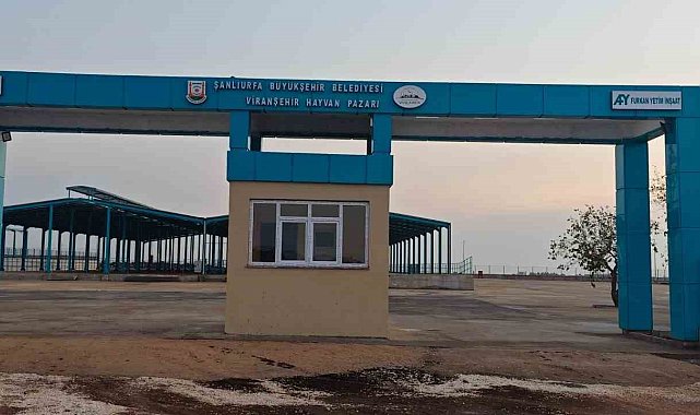 Viranşehir hayvan pazarı tamamlandı