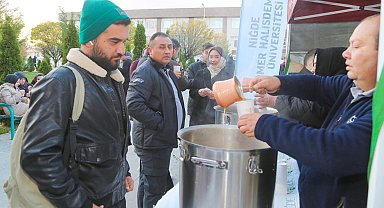 Vize Haftasında Çorbalar Niğde Belediyesi'nden
