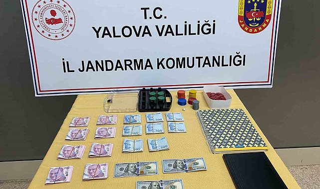Yalova'da kumar operasyonda 31 kişiye 125 bin lira ceza