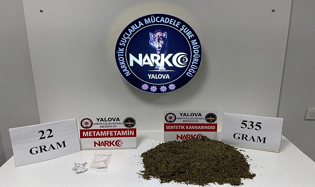 Yalova'da uyuşturucu operasyonunda 1 gözaltı