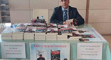 Yazar İdris Tetik'ten Gazze'ye anlamlı destek
