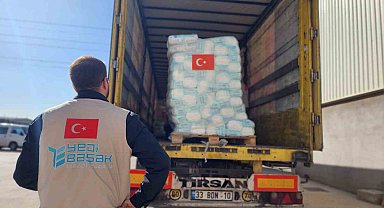 Yedi Başak İnsani Yardım Derneği'nden Gazze'ye acil yardım
