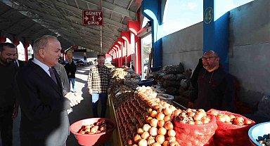 Yeni pazar yerine esnaflar hayran kaldı