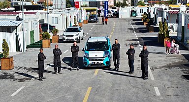 Yeşilyurt'ta konteyner onarım hizmet aracı hizmete girdi