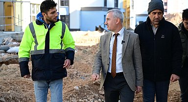 Yeşilyurt'taki deprem konutlarında sona gelindi