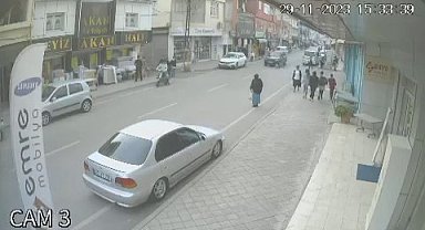 Yolun karşısına geçerken cipin çarptığı çocuk yaralandı