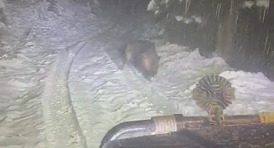 Yüksek kesimlerde kar kalınlığı 10 santimetreyi buldu