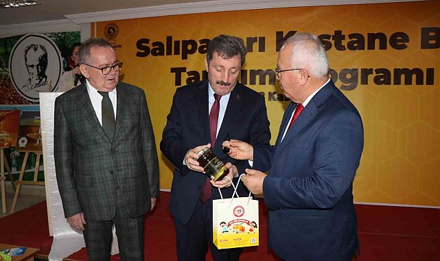 Yüzde 72 kestane oranına sahip 'Salıpazarı kestane balı' tanıtıldı