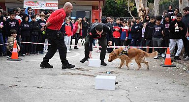 Zeyna'dan öğrencilere afet tatbikatı