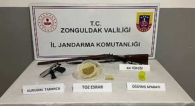 Zonguldak'da uyuşturucu operasyonu: 4 tutuklama