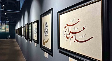 10. Hat Eserleri Sergisi "Besmele-i Şerif" temasıyla açıldı