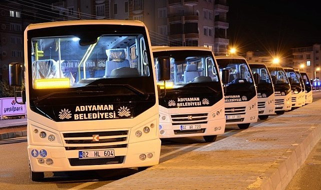 11 Ayda Adıyaman'da 8 milyon 74 bin yolcu taşındı
