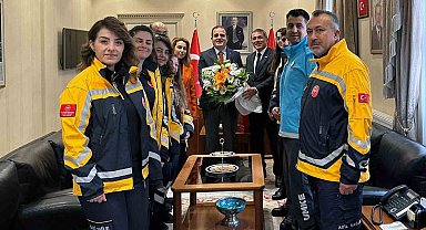 112 Acil Sağlık Hizmetleri Haftası etkinlikleri sürüyor