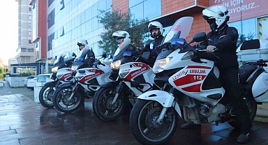 112 Acil Servis'in en hızlıları, motorize ambulanslar