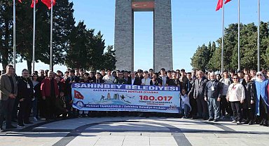 180 bin 17 Gazi torunu özel uçakla şehit topraklarını ziyaret etti
