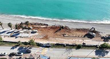 2. Etap Konyaaltı Sahil Projesi, mart ayına tamamlanacak