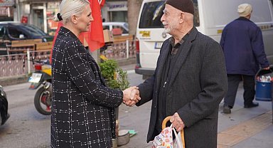 2023 son günü vatandaşlarla bir araya geldi