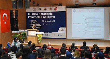 3. Orta Karadeniz Paramedik Çalıştayı 5 üniversiteyi Çorum'da buluşturdu