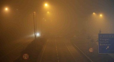 43 ilin geçiş noktasında sis etkili oldu