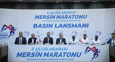5. Uluslararası Mersin Maratonu'nun lansman toplantısı yapıldı