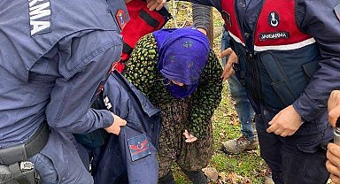 76 yaşındaki kayıp kadın jandarma tarafından bulundu