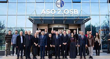 AB Türkiye Delegasyonu Başkanı Meyer-Landrut, "Pilot Yeşil OSB" seçilen ASO 2 OSB'yi ziyaret etti