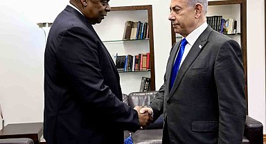 ABD Savunma Bakanı Austin İsrail'de