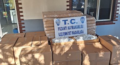 Adana'da 675 Bin Adet Doldurulmuş Kaçak Sigara Ele Geçirildi