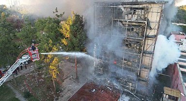 Adana'da hastane yangınında 2 küçük kız çocuğu gözaltına alındı