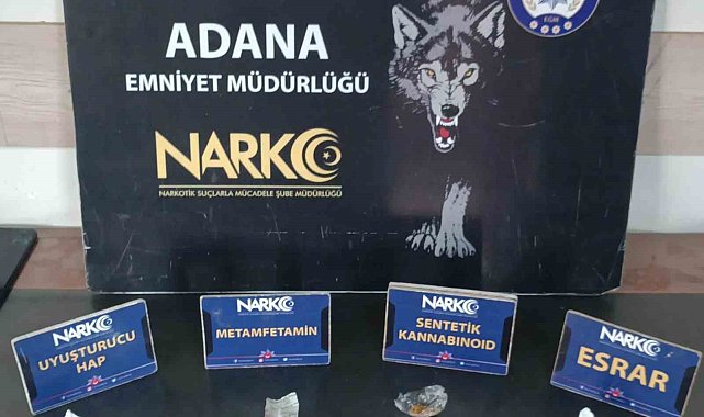 Adana'da uyuşturucu operasyonu: 2 tutuklama