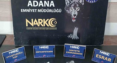Adana'da uyuşturucu operasyonu: 2 tutuklama