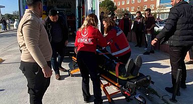 ADÜ merkez kampüste trafik kazası