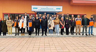 AFAD gönüllülerine eğitim verildi