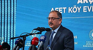 Afet Köy Evleri hak sahiplerine teslim edilmeye başlandı