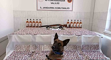 Afyonkarahisar'da 6 bin 500 adet uyuşturucu ele geçirildi