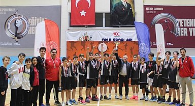 Afyonkarahisar'da U-14 Basketbol Ligi tamamlandı