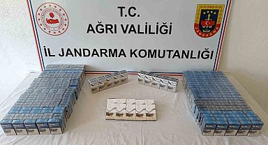 Ağrı'da 655 paket kaçak sigara ele geçirildi