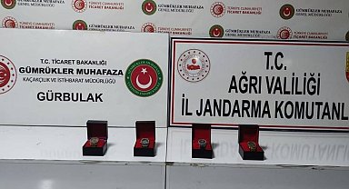 Ağrı'da gümrük kaçağı saat ele geçirildi