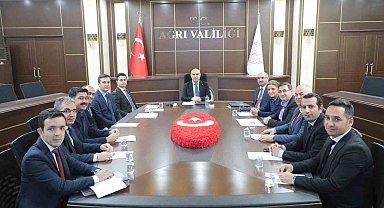 Ağrı'da, Toprak Koruma Kurulu toplantısı yapıldı