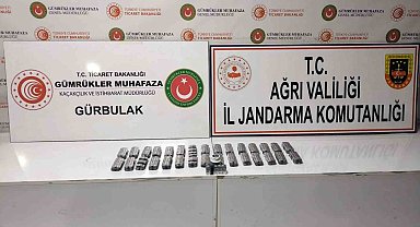 Ağrı'da uyuşturucu hap ele geçirildi