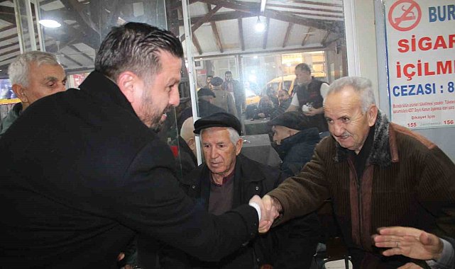 AK Parti Manyas'ta incelemelerde bulundu