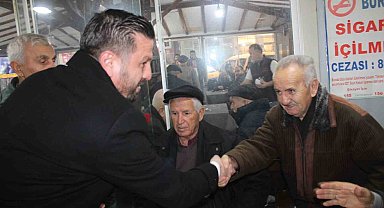 AK Parti Manyas'ta incelemelerde bulundu