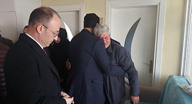AK Parti teşkilatı şehit ailesinin acısını paylaştı
