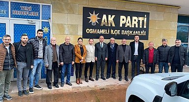 AK Parti'den ilçe teşkilatlarına ziyaret