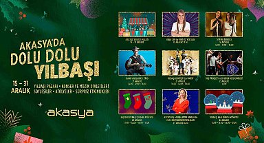 Akasya yılbaşı programını açıkladı