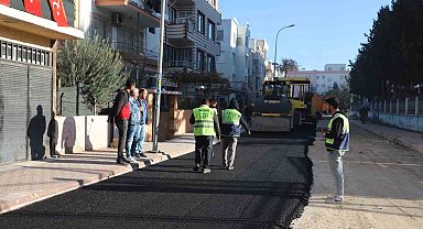 Akdeniz'de yollar yenileniyor