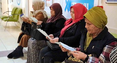 Akdenizli kadınlar ücretsiz sağlık taramasından geçiyor