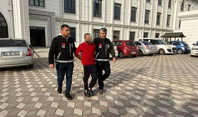 Akrabasını göğsünden bıçaklayarak öldüren zanlı tutuklandı